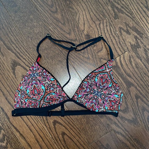 Patterned Bathing Suit Top - Picture 1 of 2
